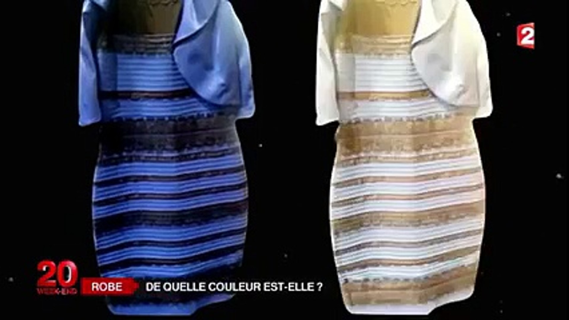 La vérité sur la robe bleue et noire - Vidéo Dailymotion