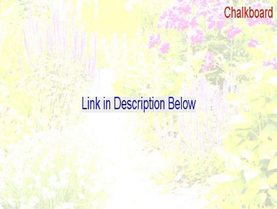 Chalkboard Download Free [Download Here 2015]