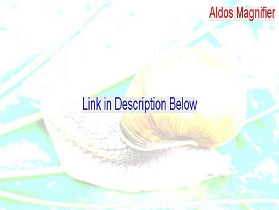 Aldos Magnifier Serial (Instant Download)
