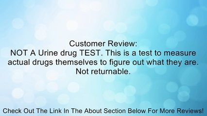 NIK Drug Test Kit - U Methamphetamine (Box of 10) Review