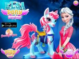 Elsa pony caring game - Frozen movie from Disney