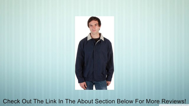 Adult Mens Two-Tone Water-Resistant Golf / Windbreaker Jacket ( 2 Colors ) Review