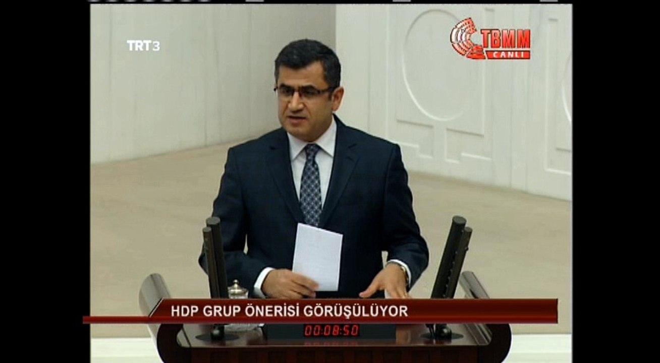 HDP Hakkari Milletvekil Adil Zozani Meclis Konusmasi.04.03.2015