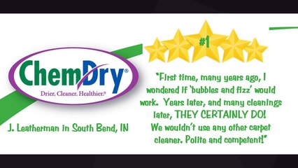 Chem-Dry of Michiana Carpet Cleaning - Customer Review from South Bend, IN