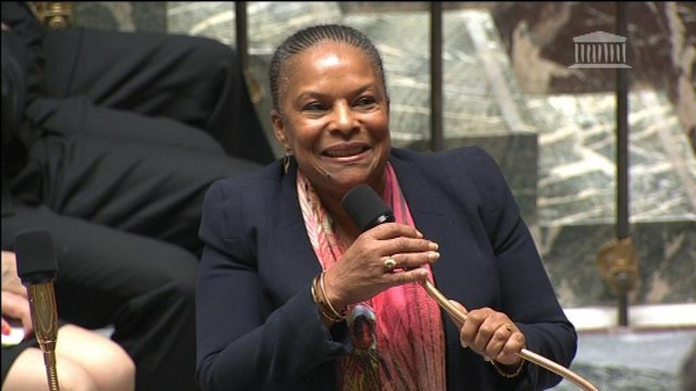 Nouvelle standing ovation pour Taubira à l'Assemblée