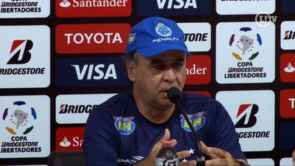 Após empate, Marcelo Oliveira afirma: 'Estamos fortes na Libertadores'