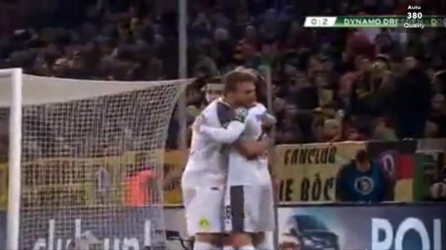 Ciro Immobile 2 nd Goal Dresden 0 - 2 Borussia Dortmund DFB Pokal 3-3-2015