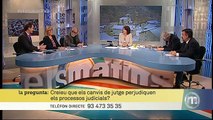 TV3 - Els Matins - Tertúlia del 04/03/15 (part 1) sobre els canvis de jutges i la transparència