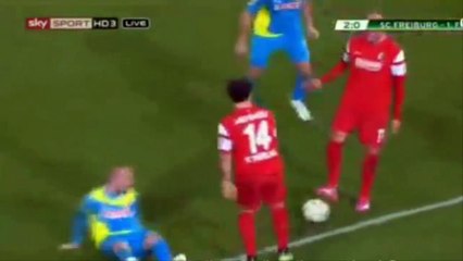 Vladimir Darida Penalty Miss Freiburg 2 - 0 Koln DFB Pokal 3-3-2015