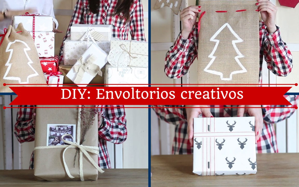 DIY: Cómo envolver regalos de una manera original | María G. Lomas