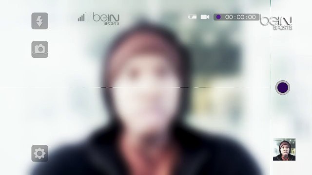 Le selfie de Kevin Seraphin pour les abonnés de beIN SPORTS