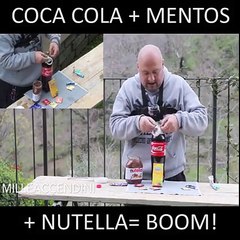 DUREX + MENTOS + COCA COLA + NUTELLA = ...