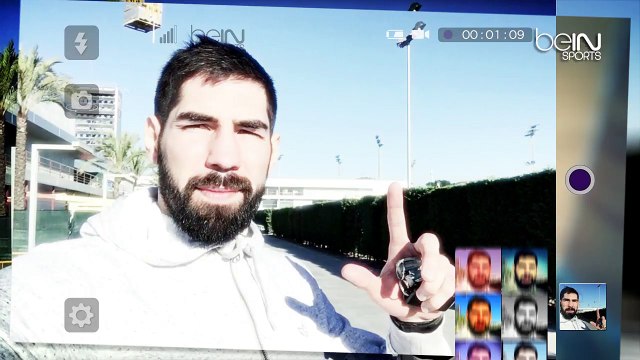 Le selfie de Nikola Karabatic pour les abonnés de beIN SPORTS