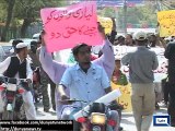Dunya News - Karachi: Traders protest against unrest in lyari