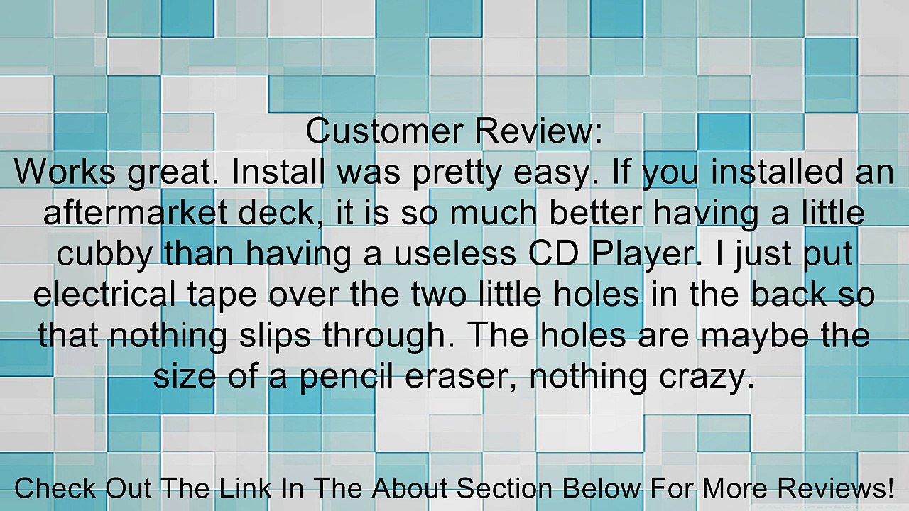Metra 88-00-3302 GM Truck SUV OEM Replacement Pocket 95-01 Review