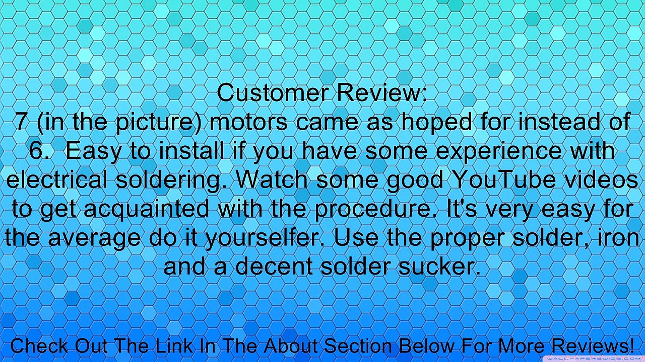 Partsam 6X GM 03 06 X27 168 Replaces XC5.168 X25.168 Stepper Motors Gauge + 10 Bulbs Review