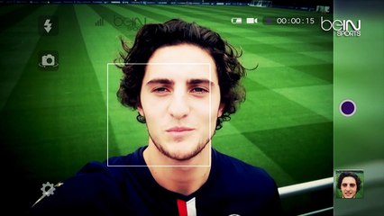 Le selfie d'Adrien Rabiot pour les abonnés de beIN SPORTS