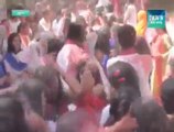 Medical Students celebrate Holi festival in Sukkur
