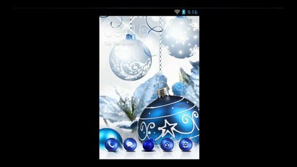 Christmas Balls Theme With Lovely Icon pack For Android Device