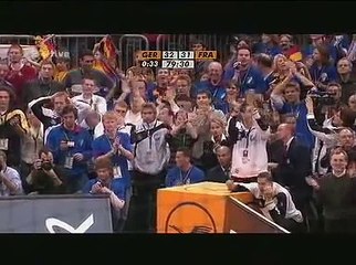 Finaleinzug Handball Deutschland - Frankreich