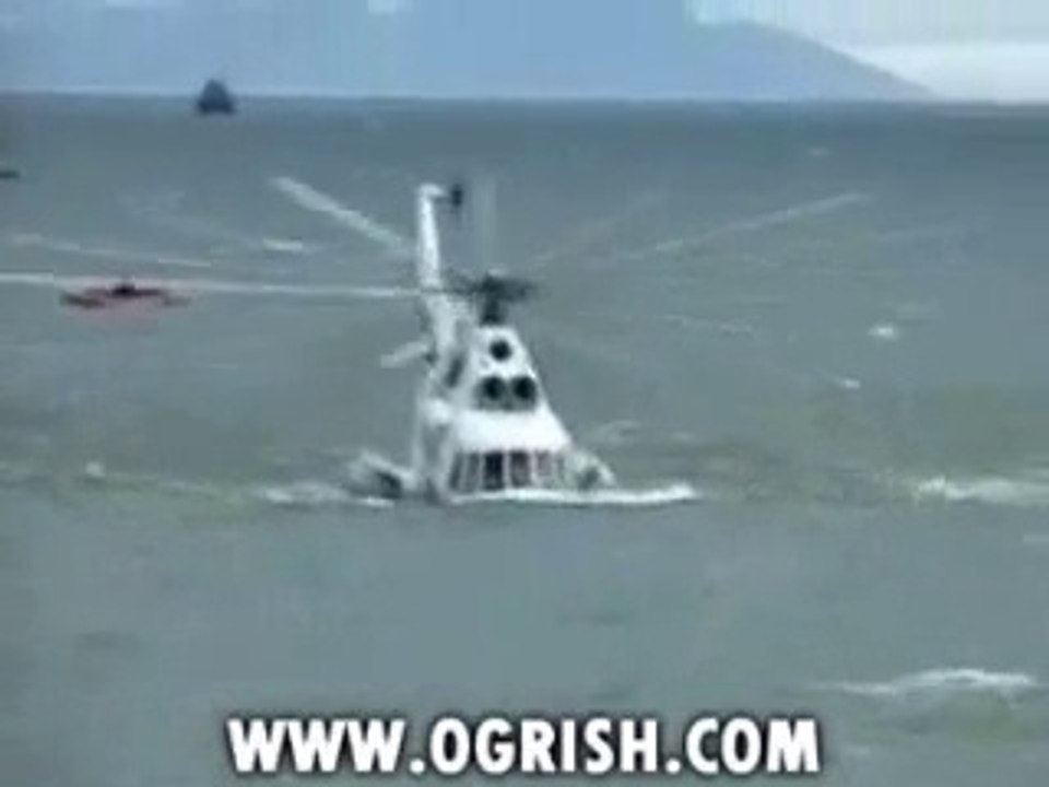 Russian Amphibious Helicopter Crash
