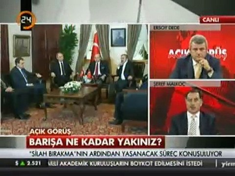 AkParti YSK Temsilcisi Şeref Malkoç - Çözüm Süreci, 28 Şubat Davası