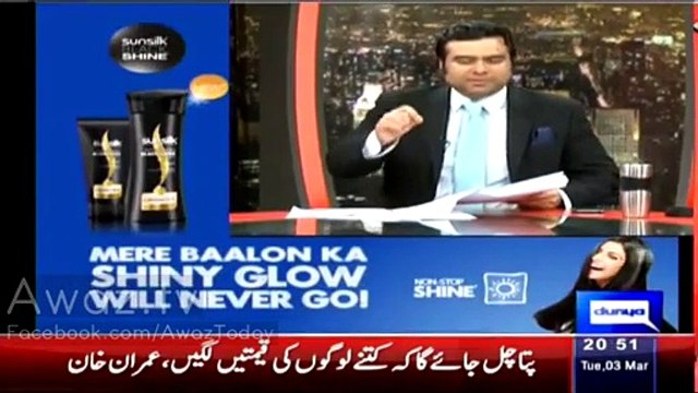 Anchor Kamran Shahid Showing the Report of Pakistani Players who were Involved in Match Fixing