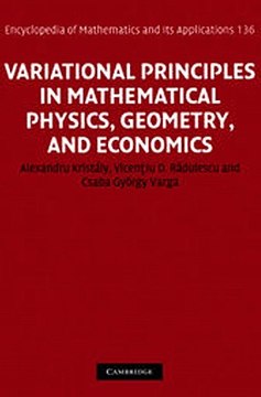 Download Variational Principles in Mathematical Physics Geometry and Economics ebook {PDF} {EPUB}
