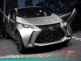 Lexus LF-SA en direct du salon de Genève 2015