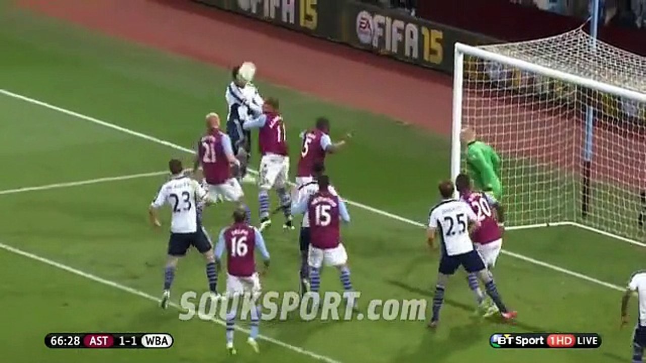أستون فيلا 2-1 وست بروميتش ألبيون
