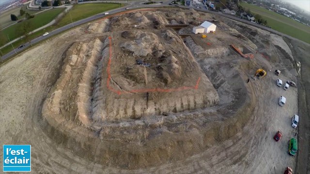 Découverte d'une chambre funéraire du Ve s avant notre ère à Lavau