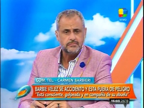 Pronto.com.ar - Habla el padre de Barbie Vélez tras el accidente de su hija