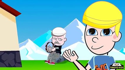 Nursery Rhymes   This Old Man   Kids Songs With Lyrics (English Tutorial)