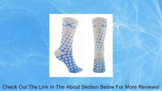 Field Hockey Crew Socks (Flurry Blue with White Dots) Review
