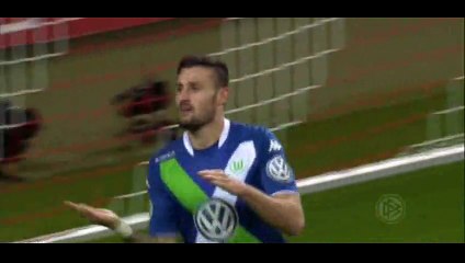 RB Leipzig 0-1 Wolfsburg - Goal Caligiuri - 04-03-2015