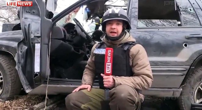 Командира батальона Азов врезался в памятник героям ВОВ