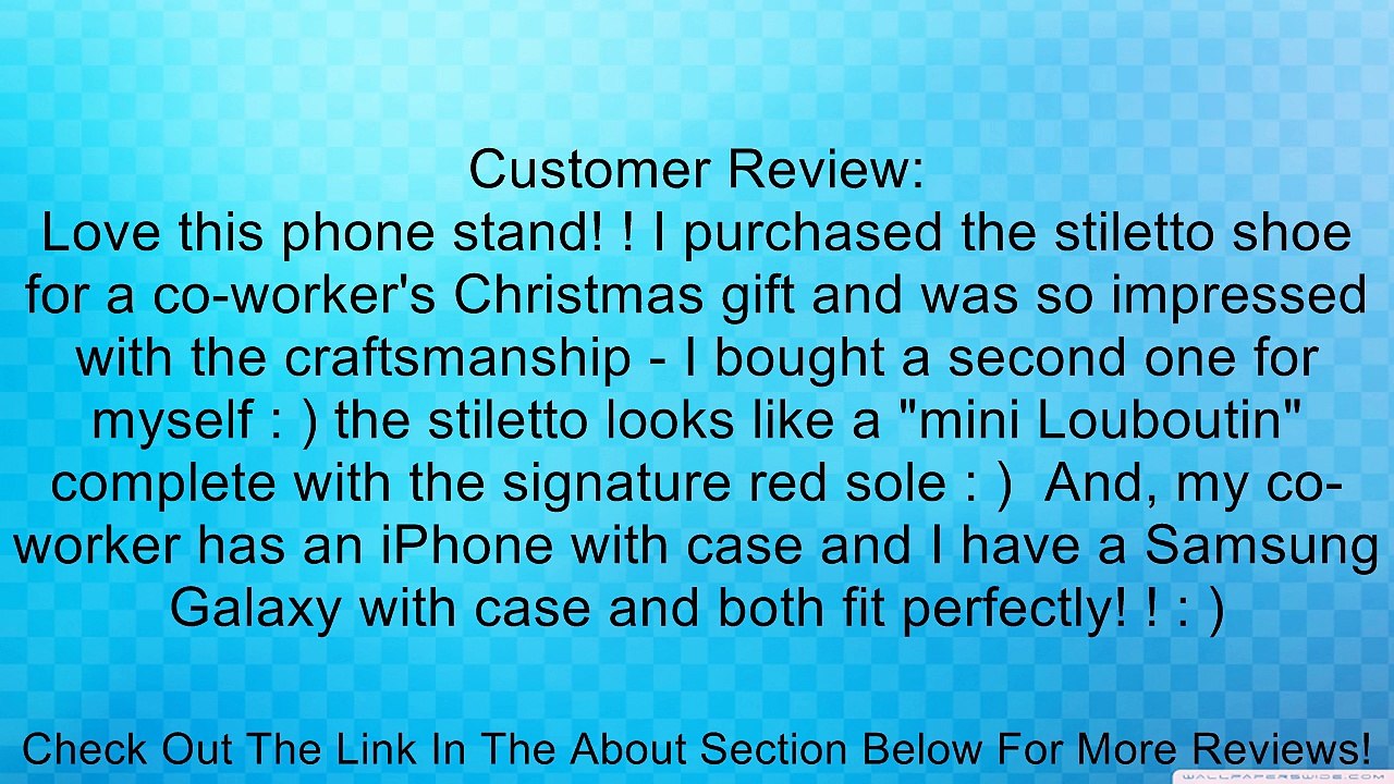 Stiletto Shoe Stand - Red Bow Leopard Review