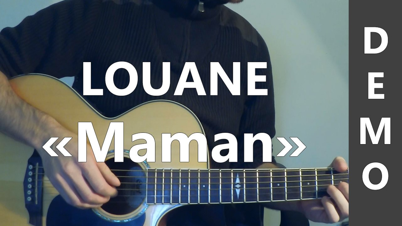 Louane - Maman - Guitare
