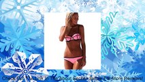 Asher 2015 vintage swimwear bandage triangle Bikini Set Padded Bra Swimsuit Review