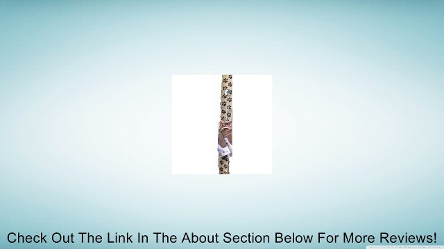 PoochieBells Mudslide Paw Prints Dog Potty Training Doorbell Tool - Effective, Safe and Decorative! This design is from the classic line of Poochie-Bells. Review