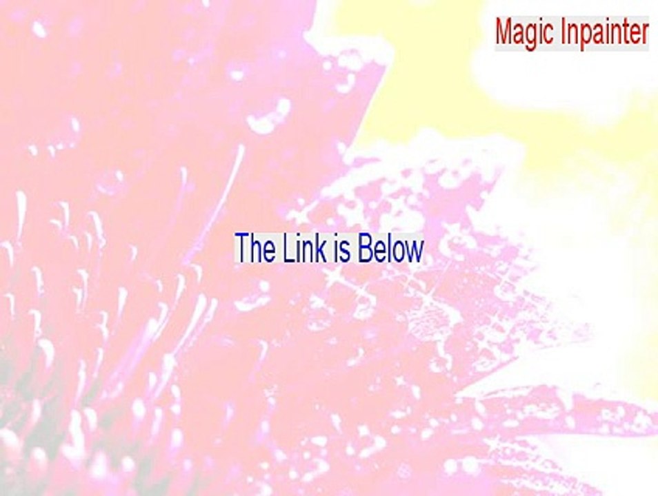 Magic Inpainter Cracked [magic inpainter express]