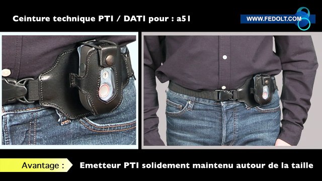 Accessoire pour émetteur PTI pour travailleur isolé