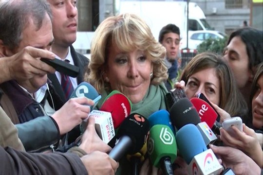 Aguirre muestra todo su apoyo a Ignacio Gonzalez