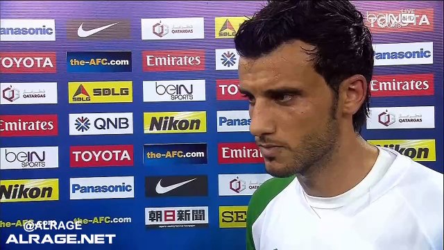 الأهلي × ناساف الأوزبكي | كأس آسيا | لقاء عمر السومة - صالح العمري | 15-3-4