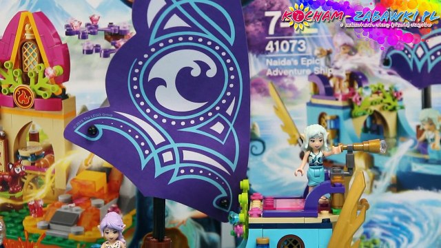Naida's Epic Adventure Ship / Statek Naidy - 41073 - Lego Elves / Lego Elfy - Recenzja