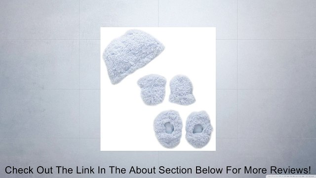 Lovespun Baby-Boys Newborn Blue 3 Piece Hat Mittens and Bootie Set Review