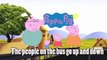Peppa Pig Wheels on the Bus Peppa Pig Song - Peppa Pig Cartoon Animation Song with l