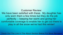 Carters - Little Girls' Bib Snowpant, Grey 36245-6X Review