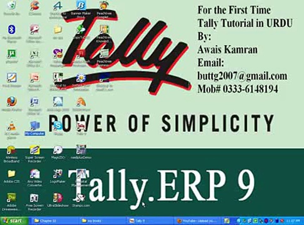Tally Tutorials in Urdu Lesson 06