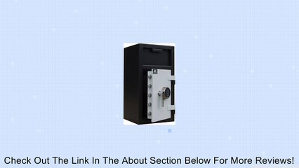 27.25" Commercial Depository Safe Lock Type: Electronic Lock Review